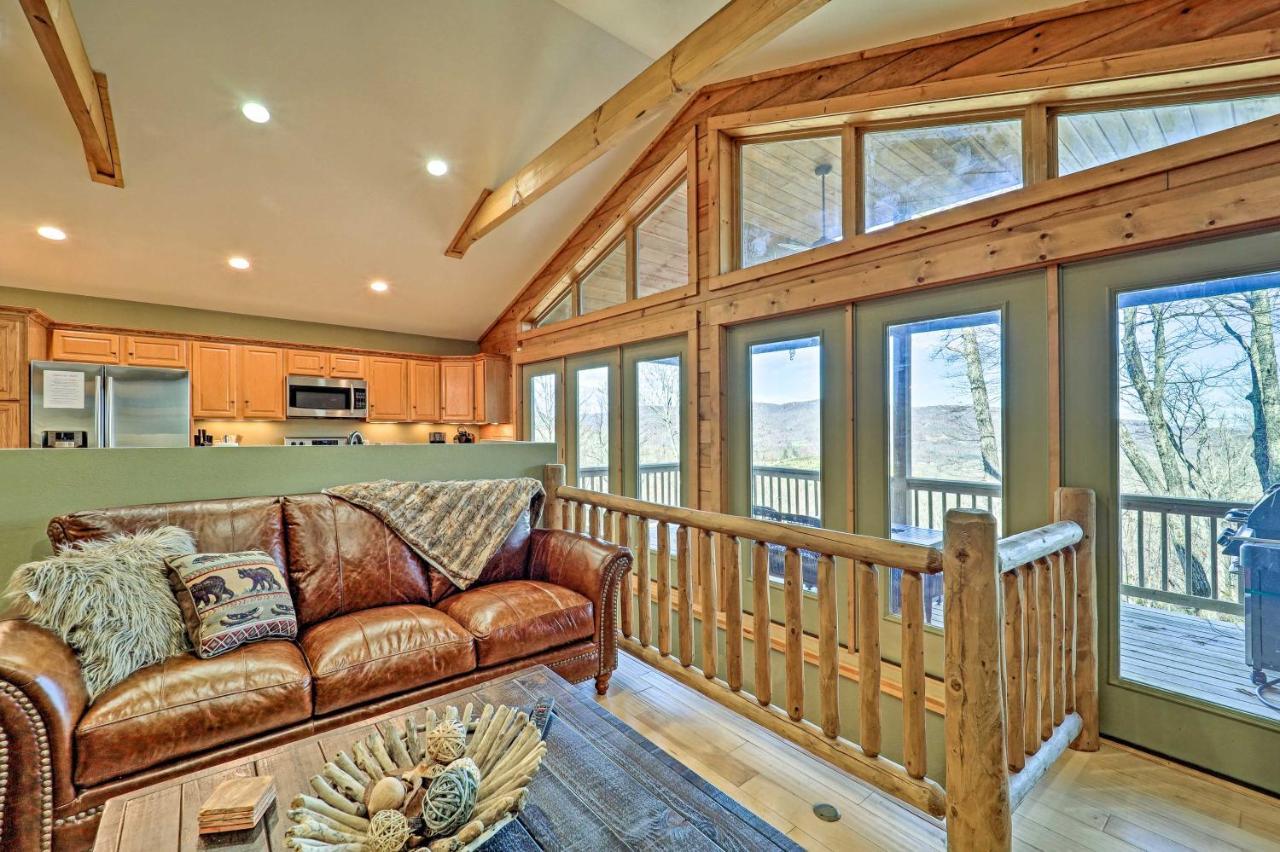 Banner Elk Cabin With Mountain View, Near Ski Areas! 외부 사진